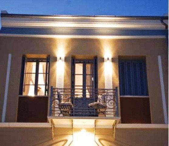 Hotel Arhontiko Pepos Nafpaktos Esterno foto