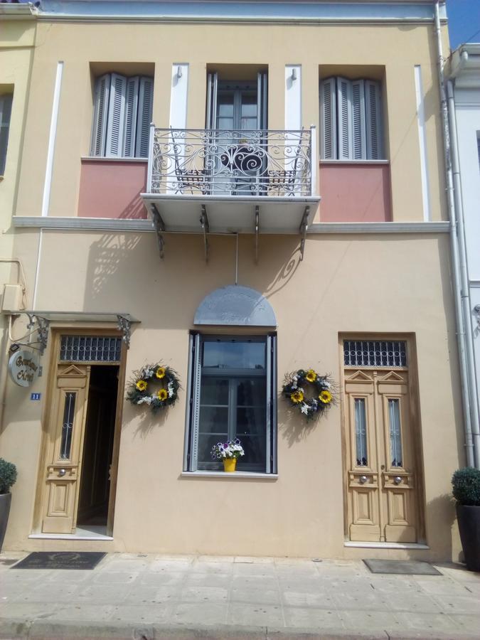 Hotel Arhontiko Pepos Nafpaktos Esterno foto